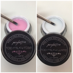 Glanzgel: Top Milky White