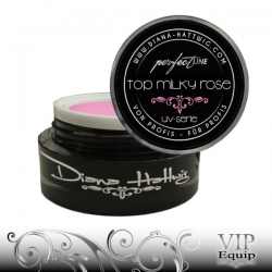 Glanzgel: Top Milky Rose